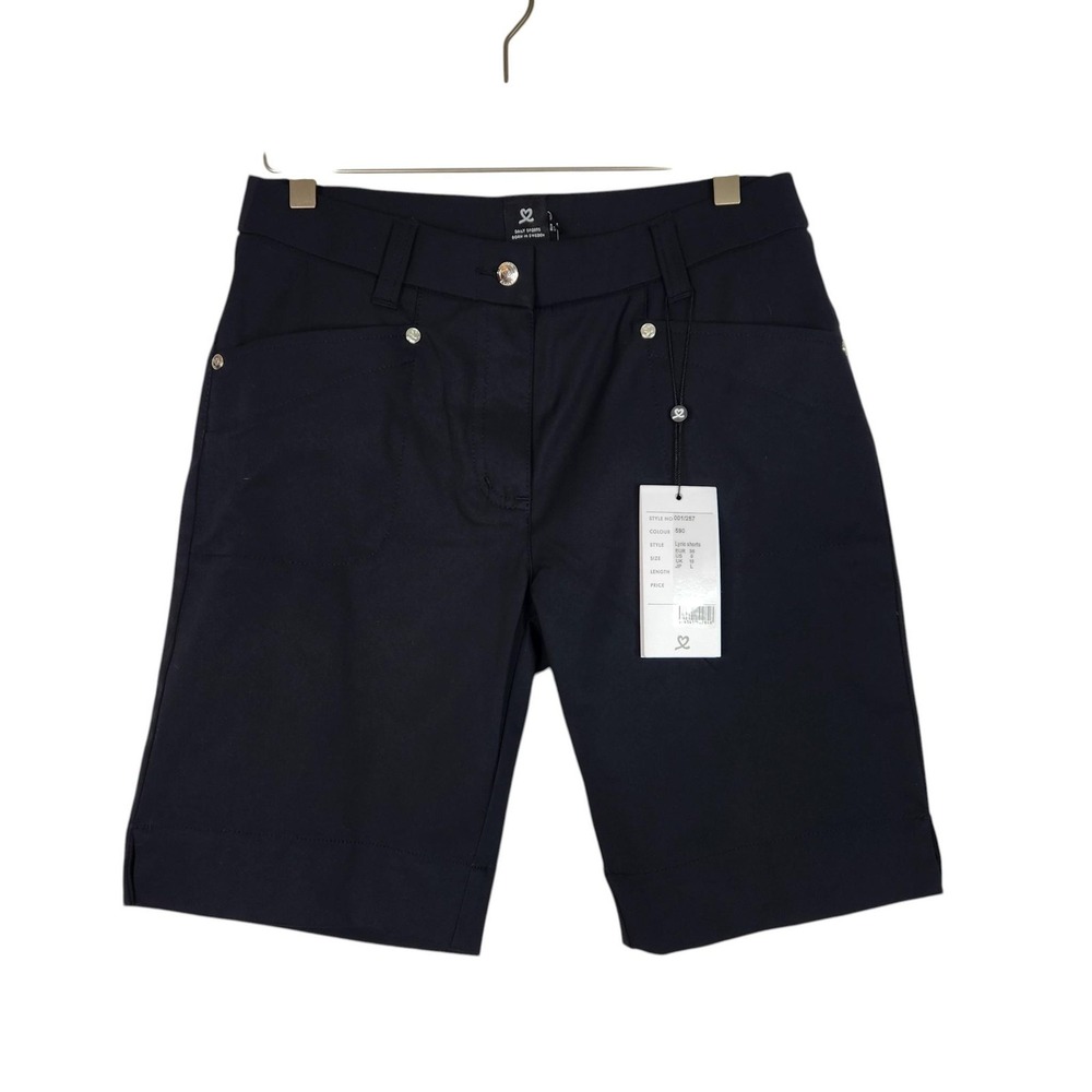 DAILY SPORTS Shorts Womens 6 Blue Lyric Short‎ Golf Bermuda Pockets Stretch